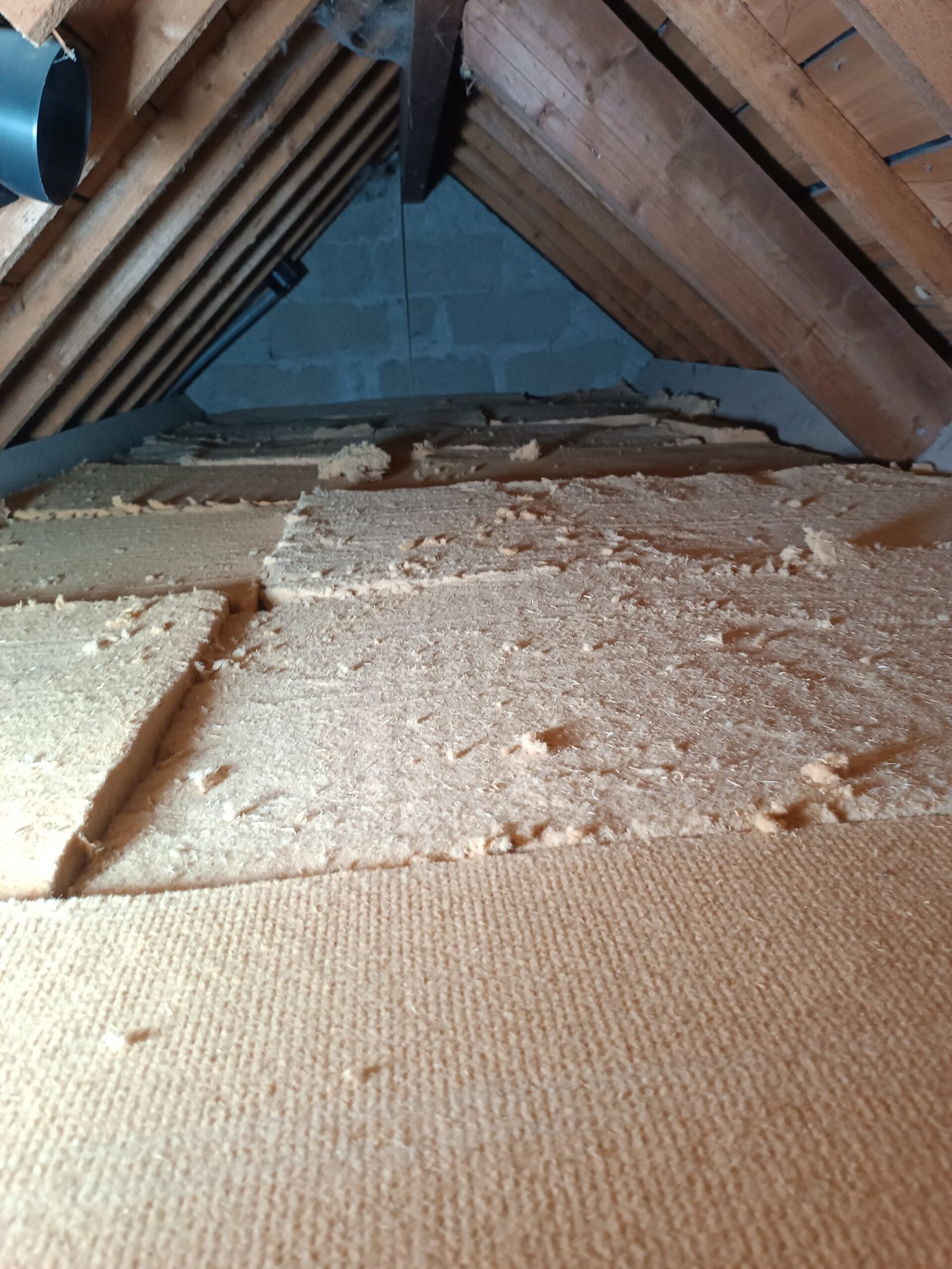 Isolation de combles en fibres de bois Damgan