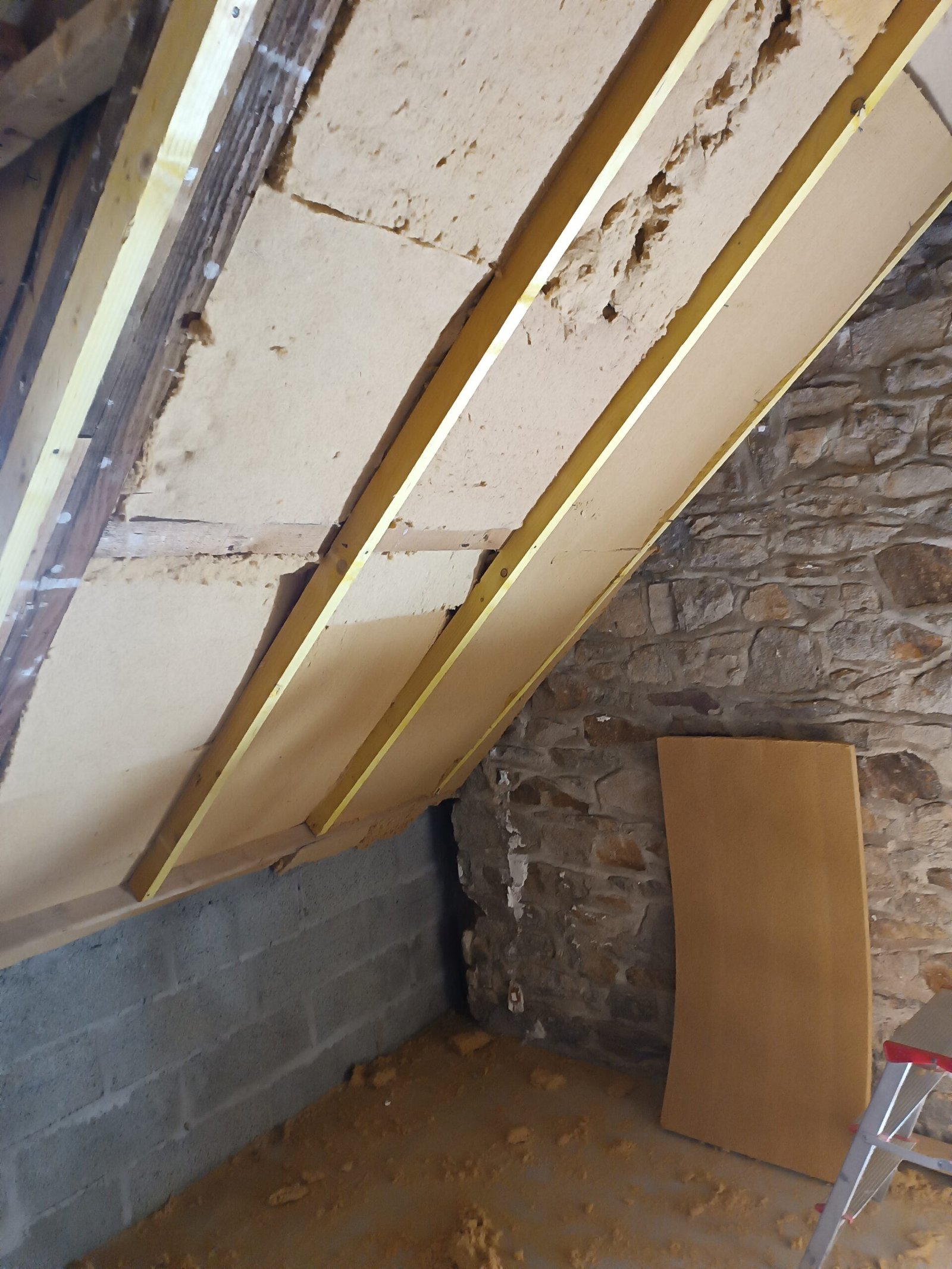 Rénovation isolation de toit près de Muzillac