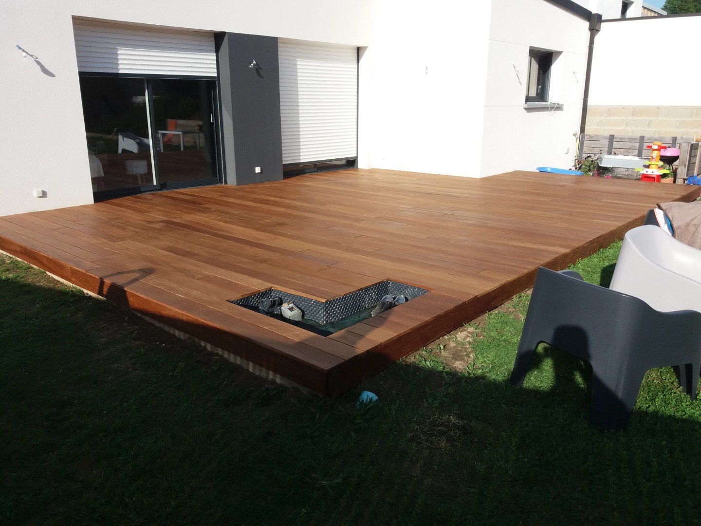 Terrasse bois exotique Muzillac