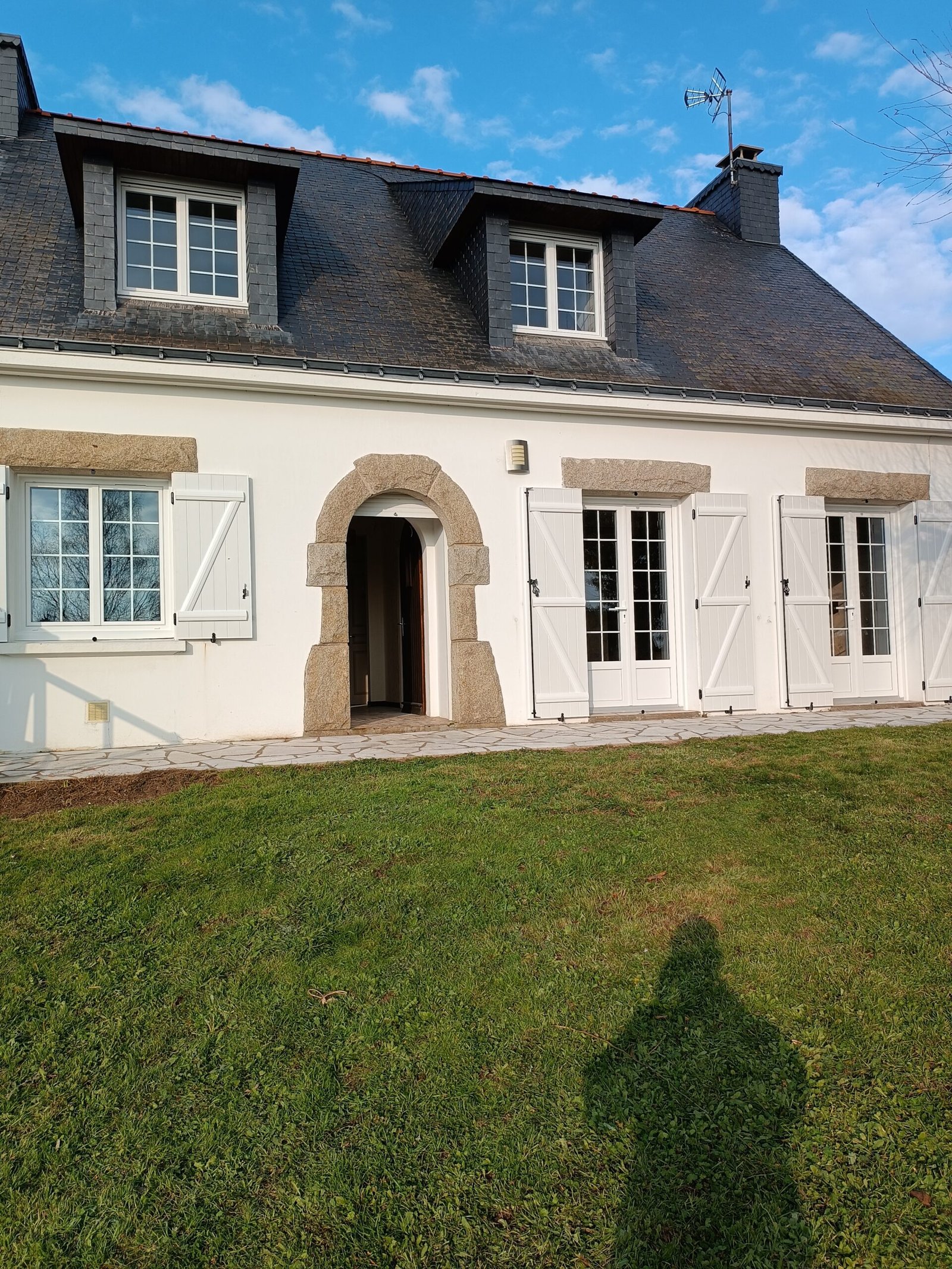 Volets battants Maison néo bretonne Muzillac